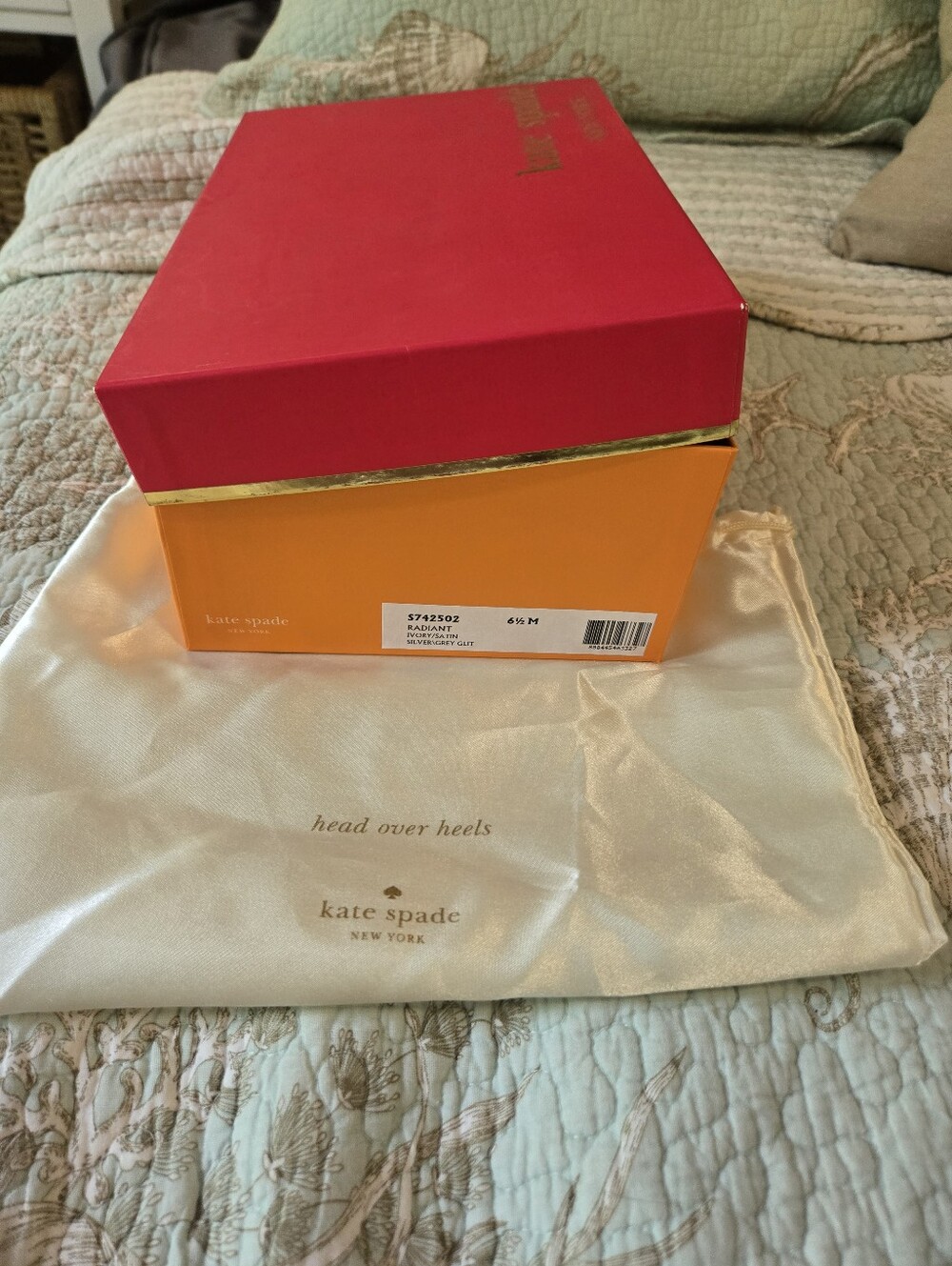 Kate Spade Sparkle Wedges 6.5 Gorgeous 🥰 - Picture 6 of 16